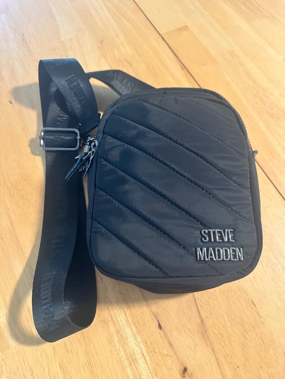 Steve Madden crossbody, black